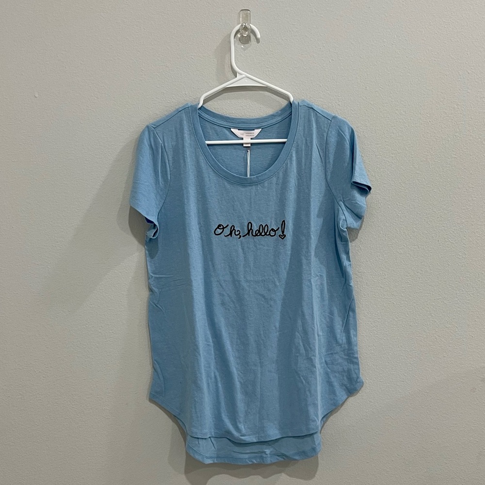 Lauren Conrad hi-low hello tee
